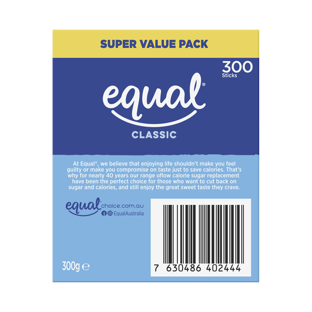 Equal Sweetener Sticks - 300 Pack