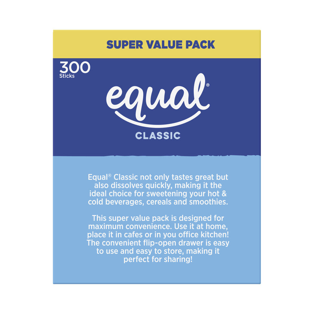 Equal Sweetner Sticks - 300 Pack