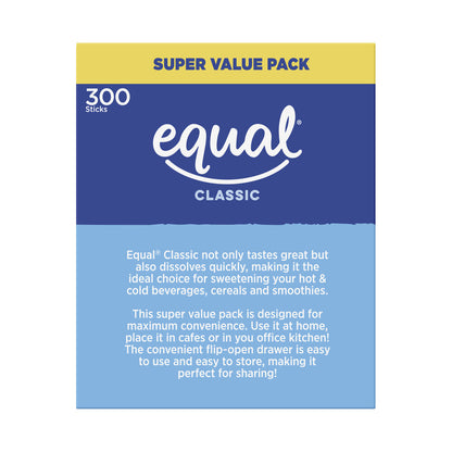 Equal Sweetner Sticks - 300 Pack