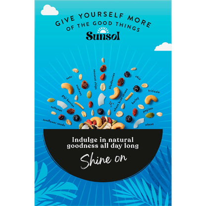 Sunsol Natural Muesli Blueberry Goji Berry Coconut & Chia 500g