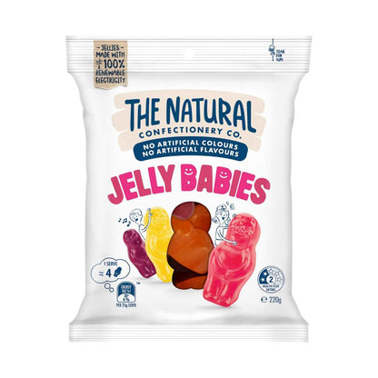 The Natural Confectionery Co. Jelly Babies Lollies - 220g