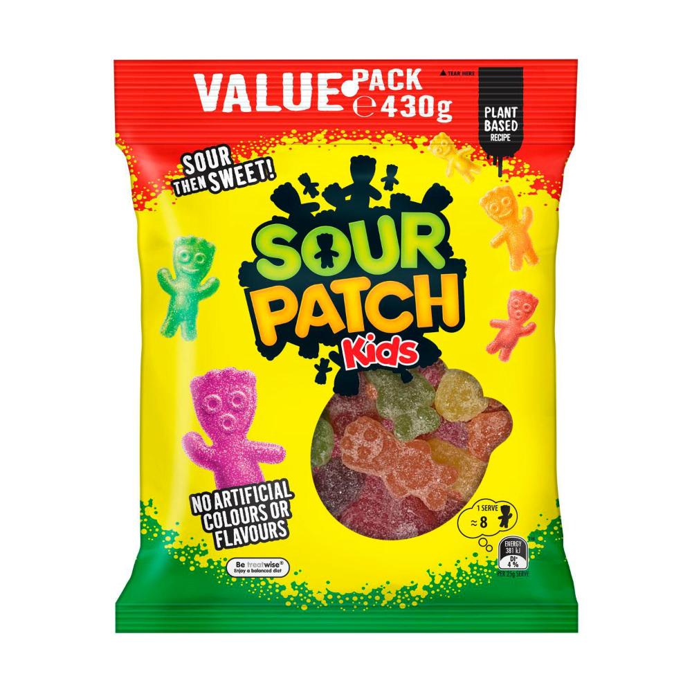 Sour Patch Kids Lollies Value Pack - 430g
