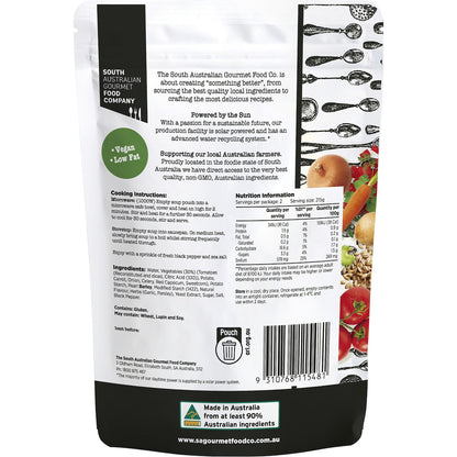 South Australian Gourmet Food Company Chunky Hearty Vegetable Soup Pouch 430g