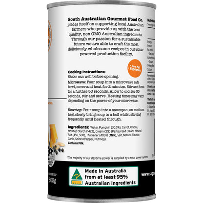 South Australian Gourmet Food Company Creamy Pumpkin Soup 505g