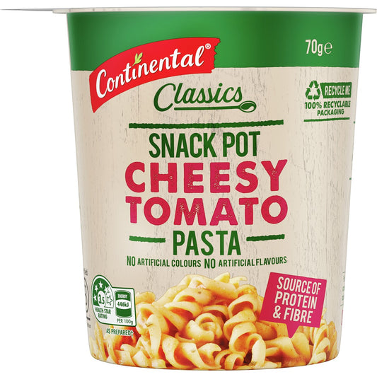 Continental Classic Snack Pot Cheesy Tomato Pasta 70g