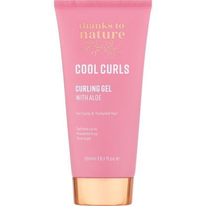 Thanks To Nature Cool Curls Gel With Aloe Vera For Curly Hair 150ml