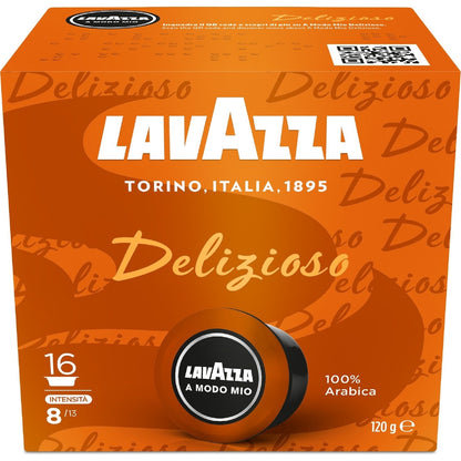 Lavazza Delizioso Coffee Pods A Modo Mio 16 Pack