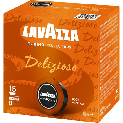 Lavazza Delizioso Coffee Pods A Modo Mio 16 Pack
