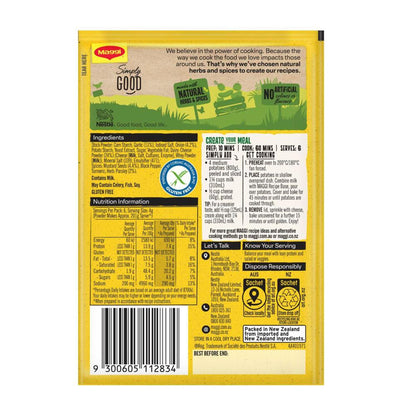 Maggi Gluten Free Side Dishes Potato Bake Cheese And Garlic - 23g