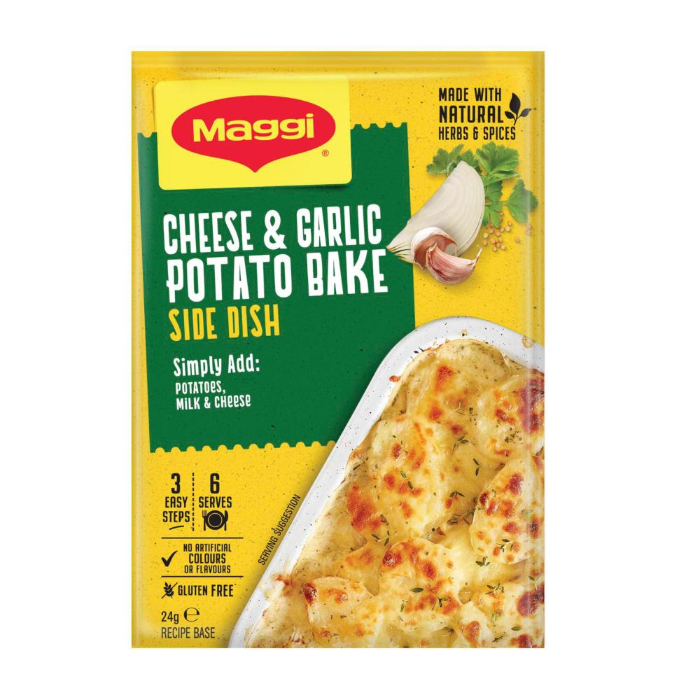 Maggi Gluten Free Side Dishes Potato Bake Cheese And Garlic - 23g