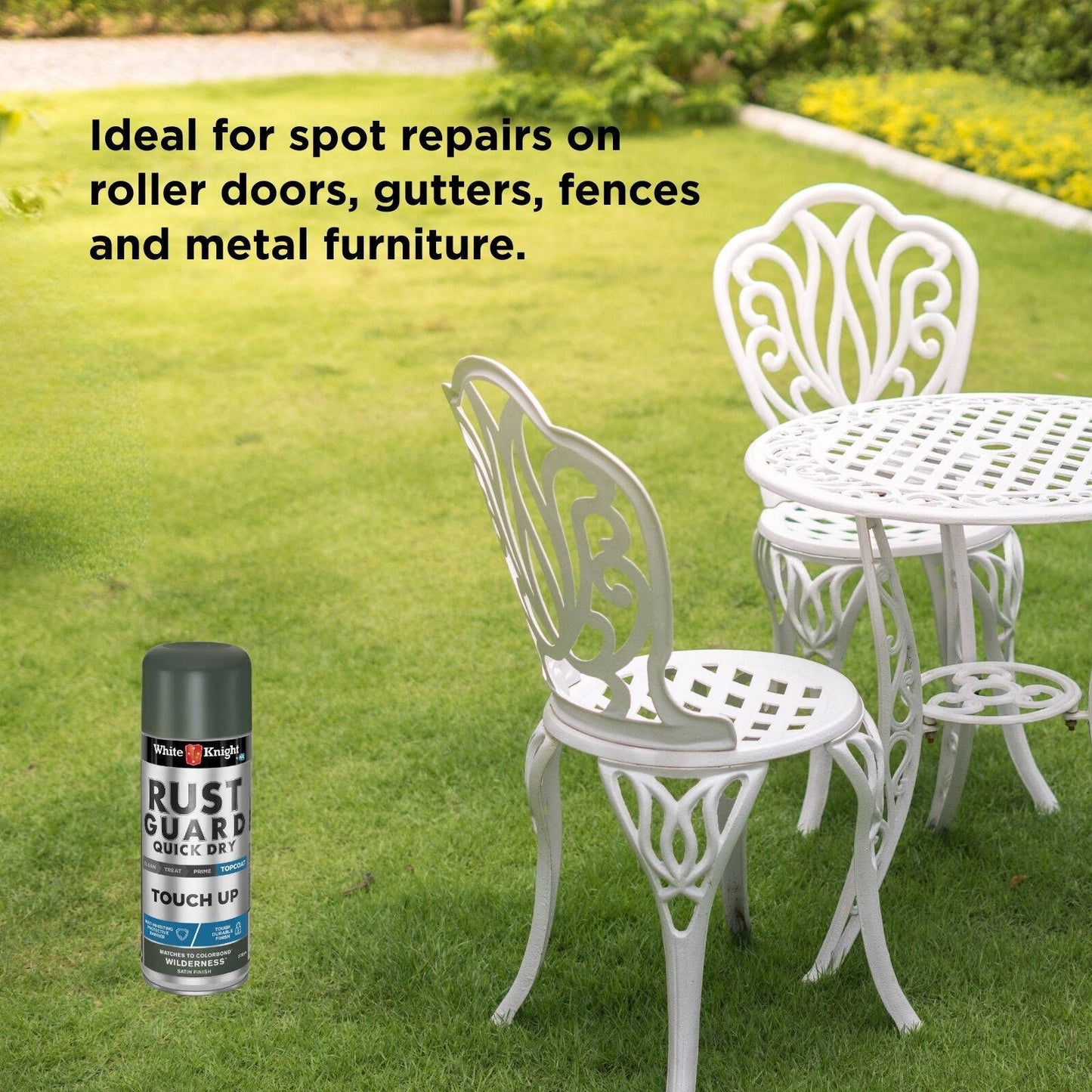 White Knight Rust Guard Spray Paint - 300g - Wilderness