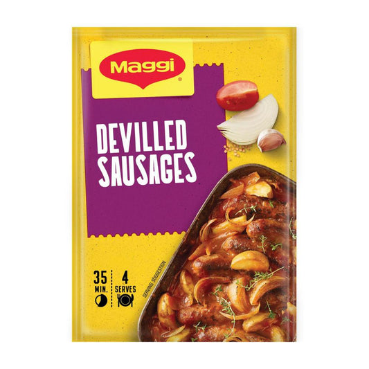 Maggi Recipe Bases Devilled Sausages Gluten Free - 37g