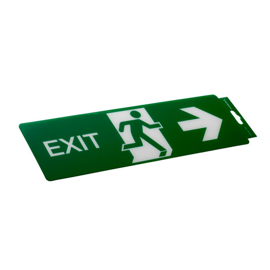 Sandleford Exit Right Sign - 330 x 110mm