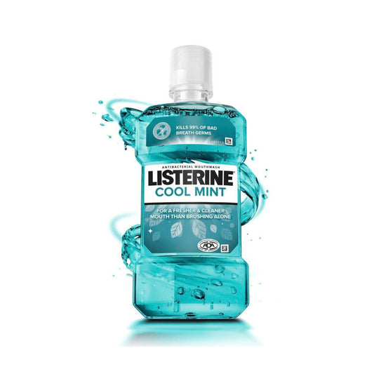 Listerine Medium Mouthwash Coolmint - 500mL