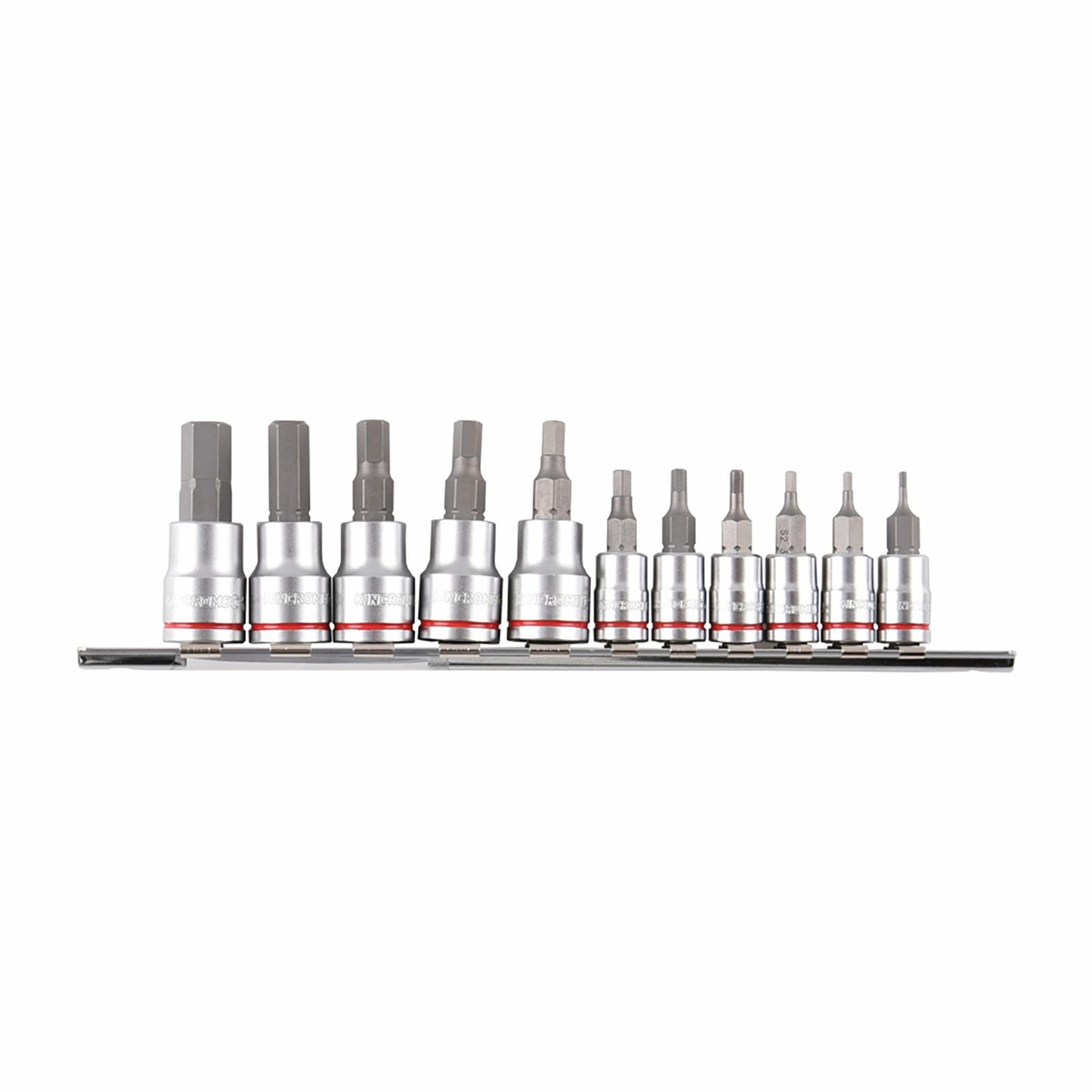 Kincrome Imperial Hex Socket Set - 11 Piece - 1/4" & 3/8" Drive