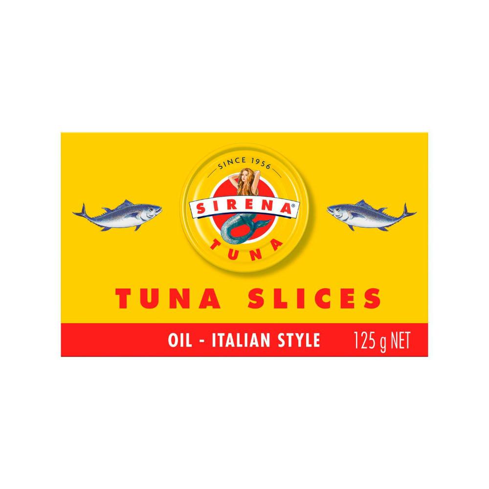 Sirena Oil Italian Style In Tuna Slices - 125g