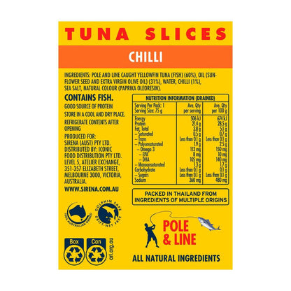 Sirena Chilli & Oil Tuna Slices - 125g