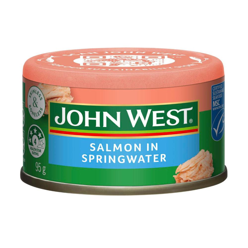 John West Salmon Springwater - 95g