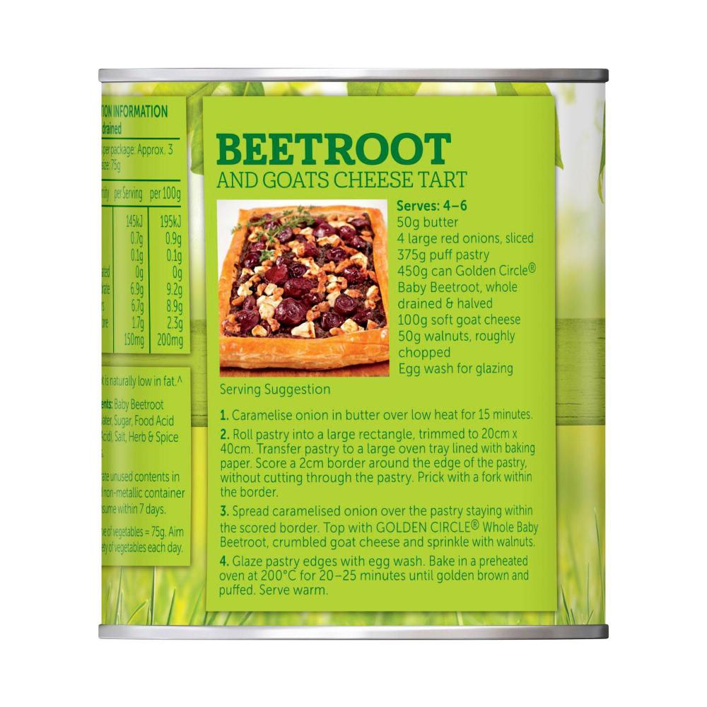 Golden Cire Whole Baby Beetroot - 450g