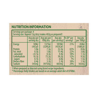 Continental Shepherds Pie Recipe Base - 50g