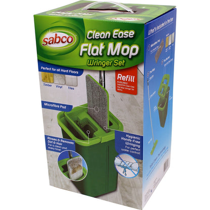 Sabco Clean Ease Flat Mop Wringer Set Each