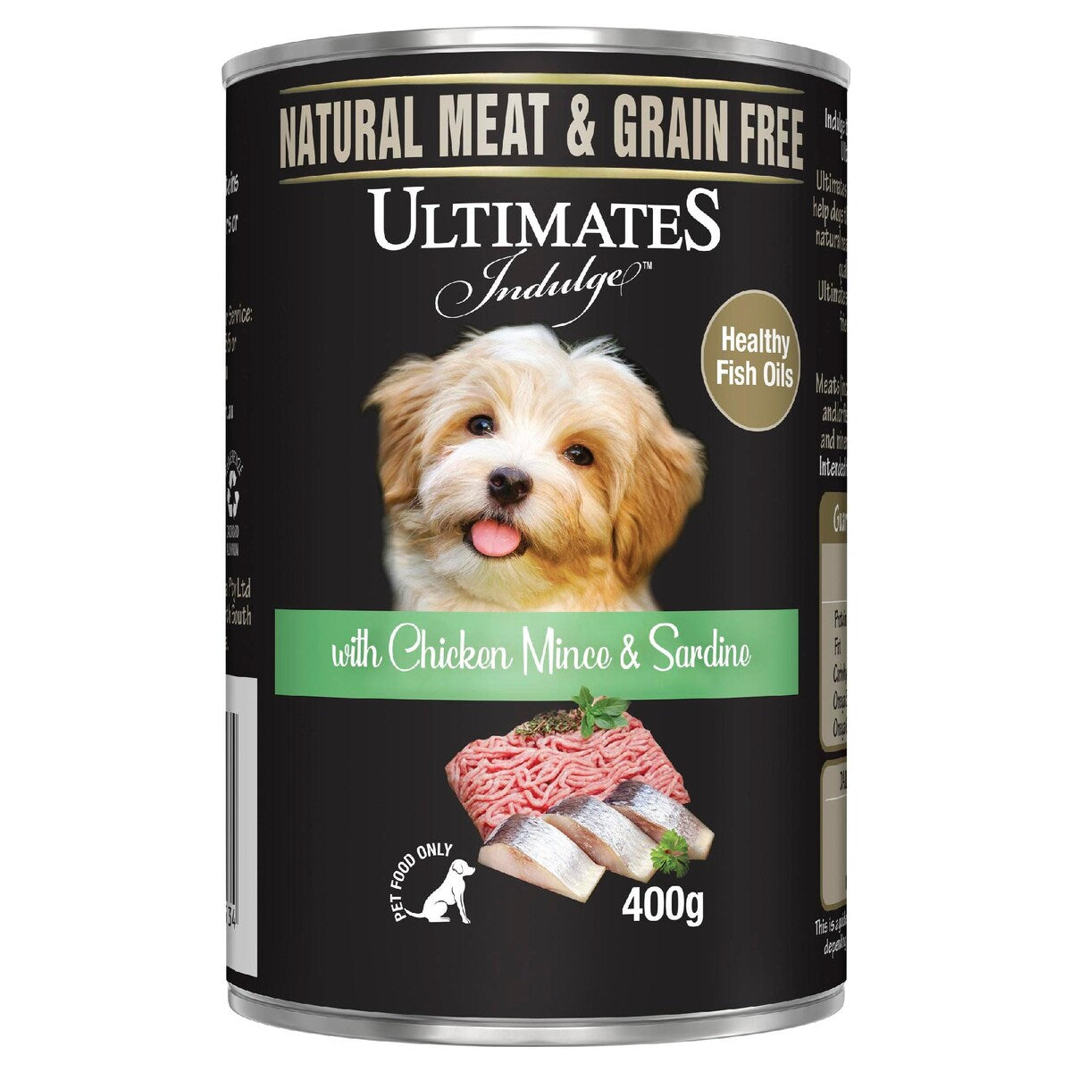 Ultimates Indulge Chicken Mince And Sardine 400g