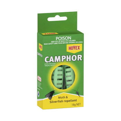 Hovex Camphor Moth & Silverfish Repellent - 2 Each