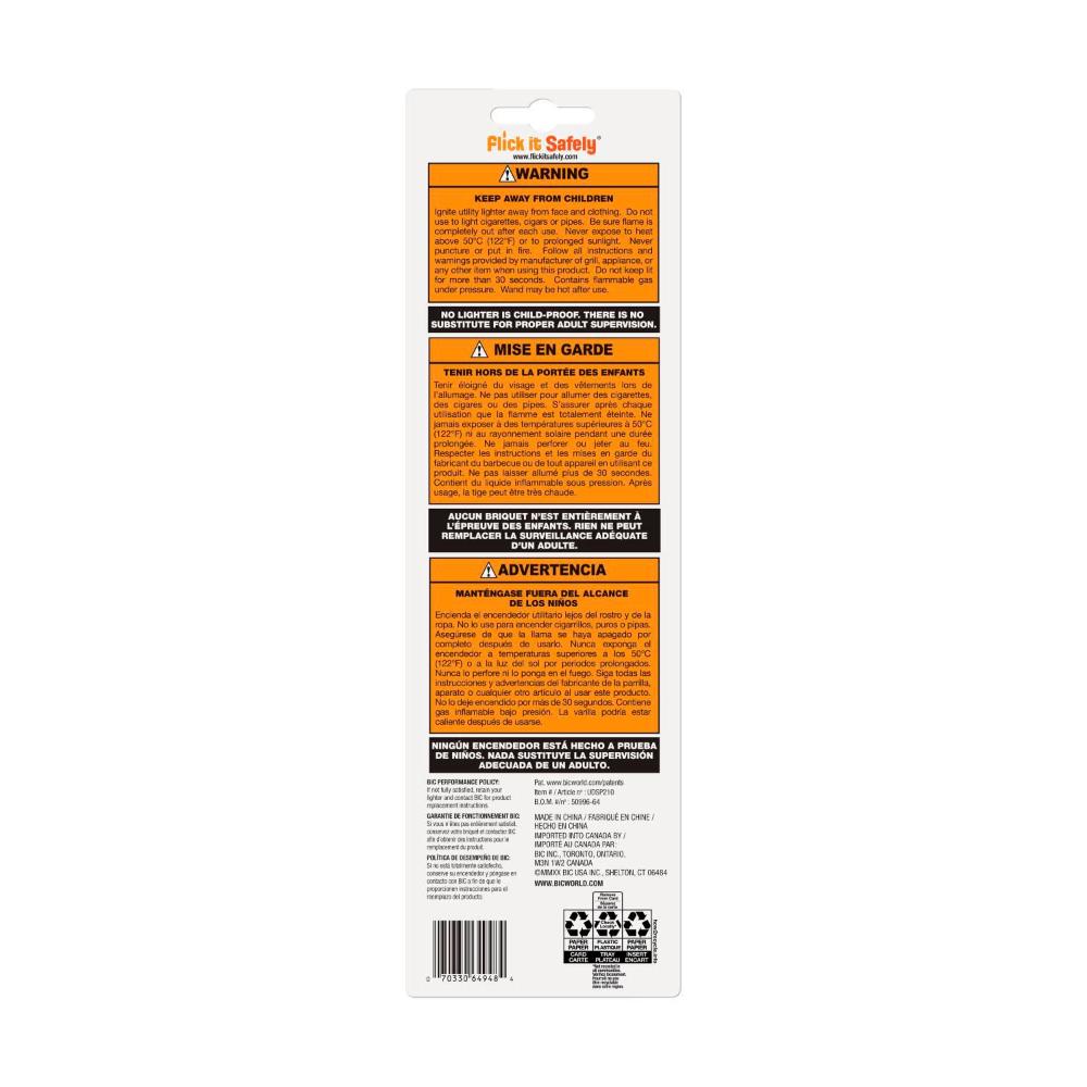 Bic Multi Purpose Lighters - 2 pack