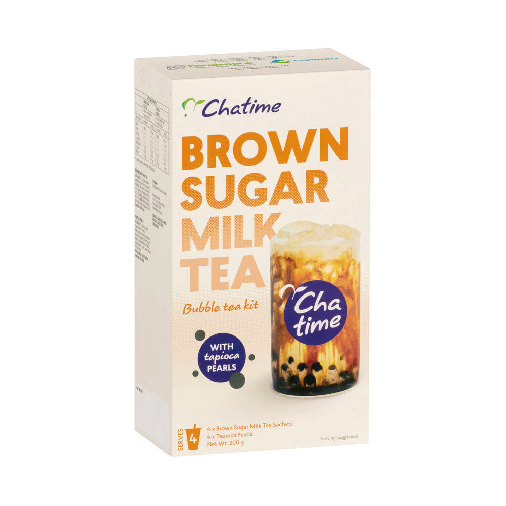 Chatime Brown Sugar Milk Bubble Tea - 4 pack