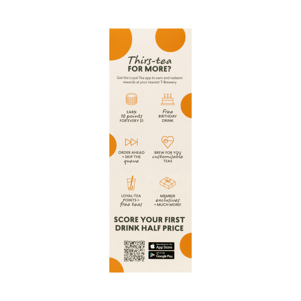 Chatime Brown Sugar Milk Bubble Tea - 4 pack