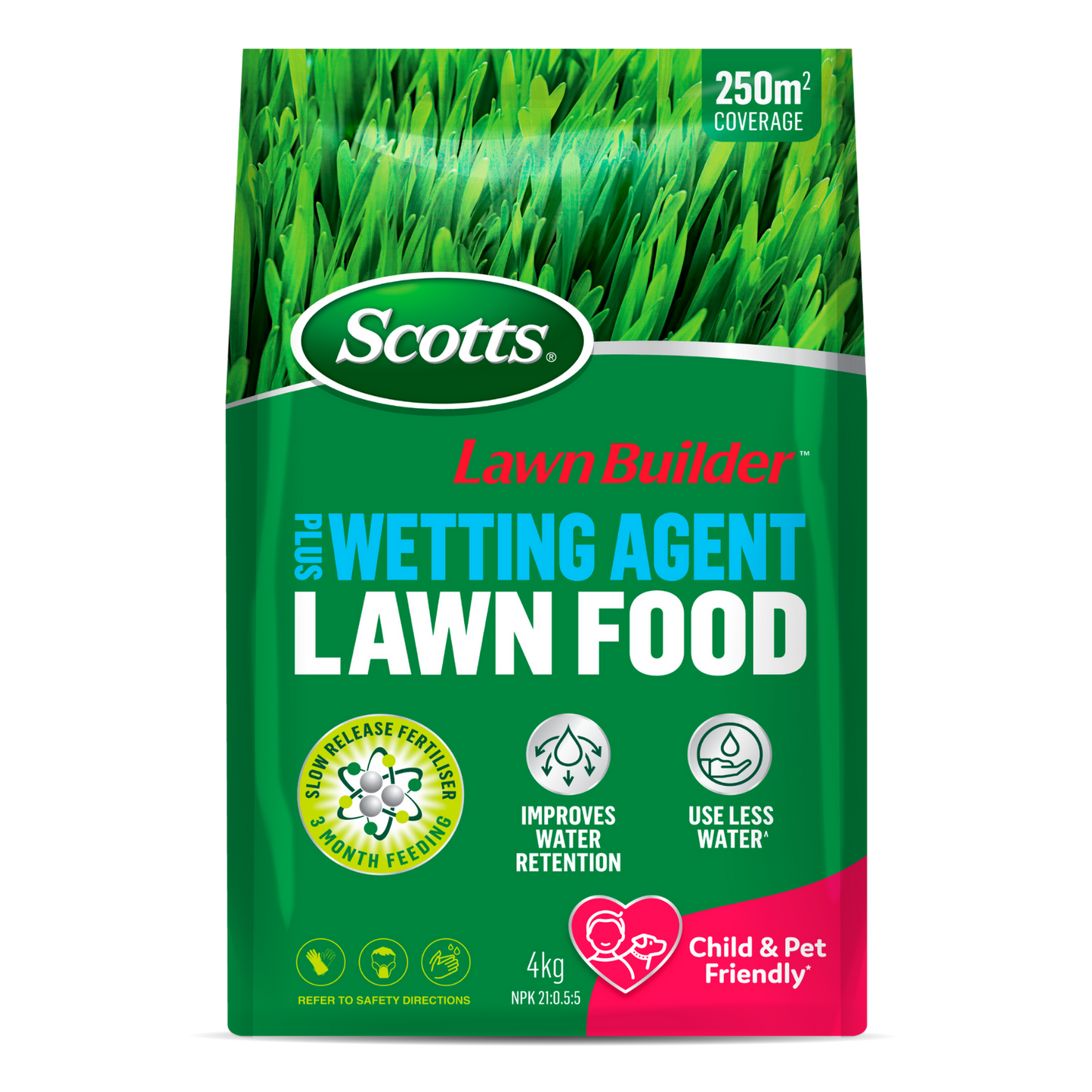 Scotts Lawn Builder Lawn Fertiliser - 4kg