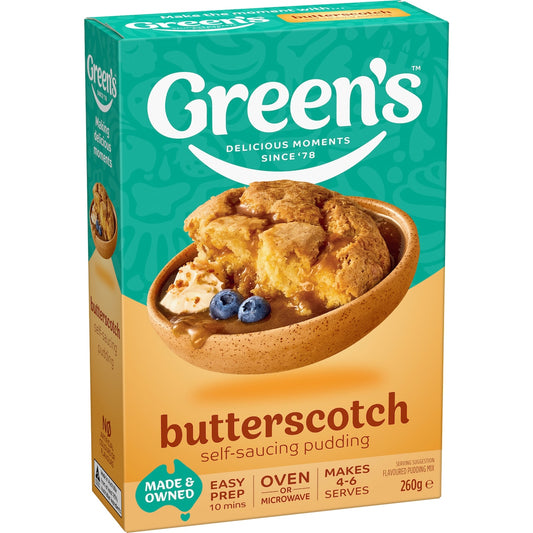 Greens Pudding Butterscotch Sponge 260g