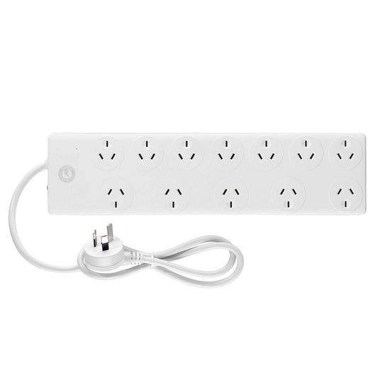 Arlec Power Board - 12 Outlet - 0.9m