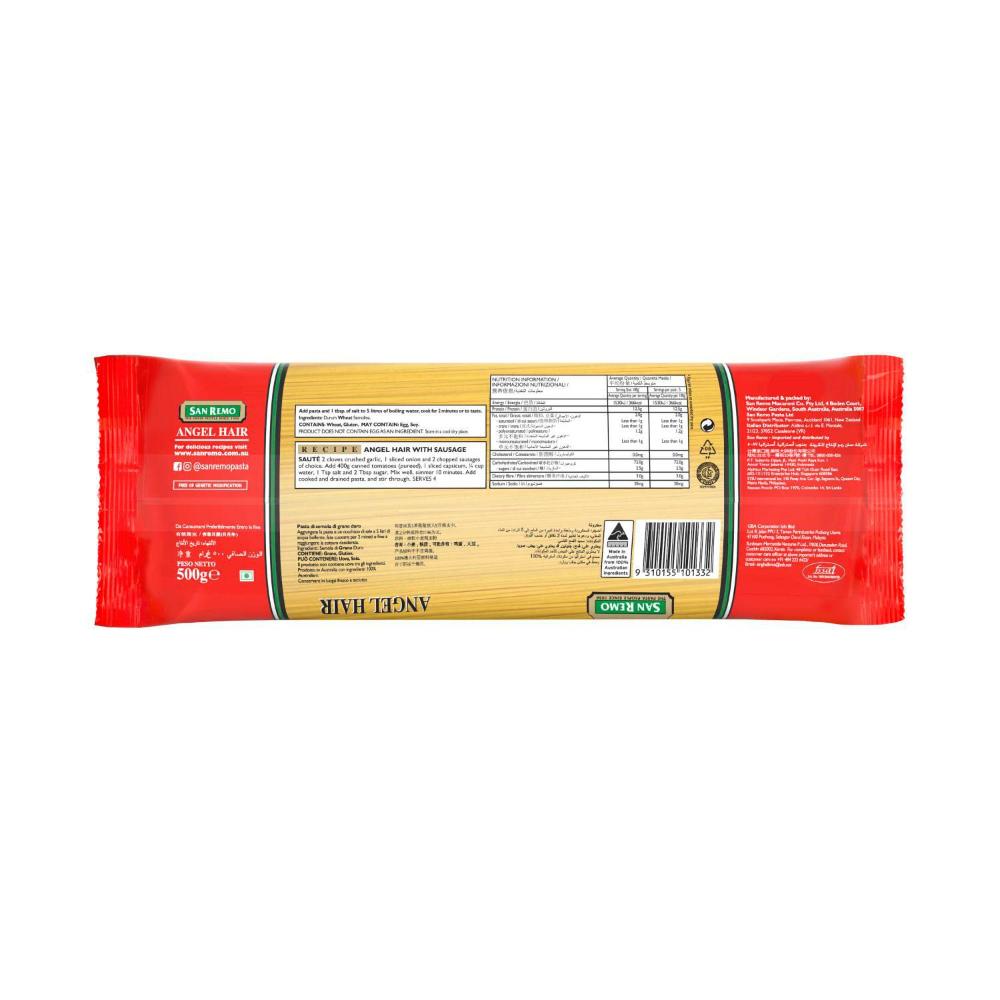 San Remo Angel Hair Pasta - 500g