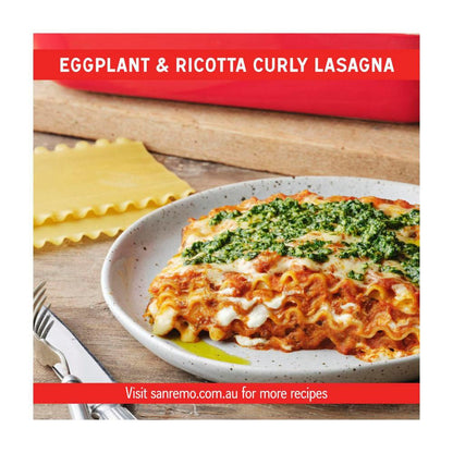 San Remo Instant Curly Large Lasagna Sheets - 250g
