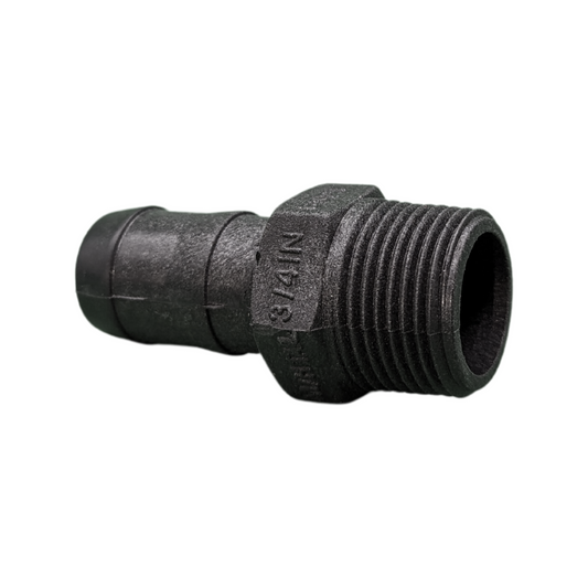 GD Watermark 1/2 Poly Irrigation Male Hosetail - 15mm