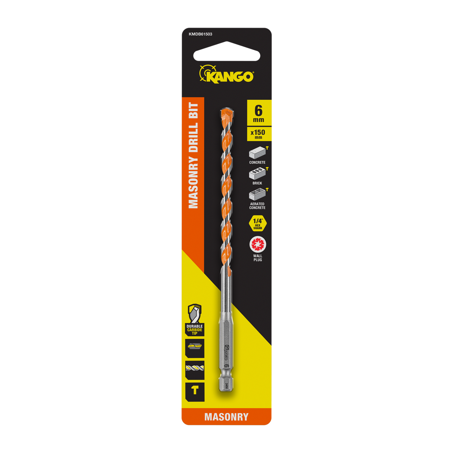 Kango Masonry Drill Bit - 6 x 150mm