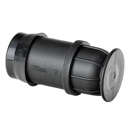K Rain Barbed End Plug - 25mm - 5 Pack - KP25