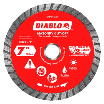 Diablo Diamond Disc - 7" - Turbo Cut Off
