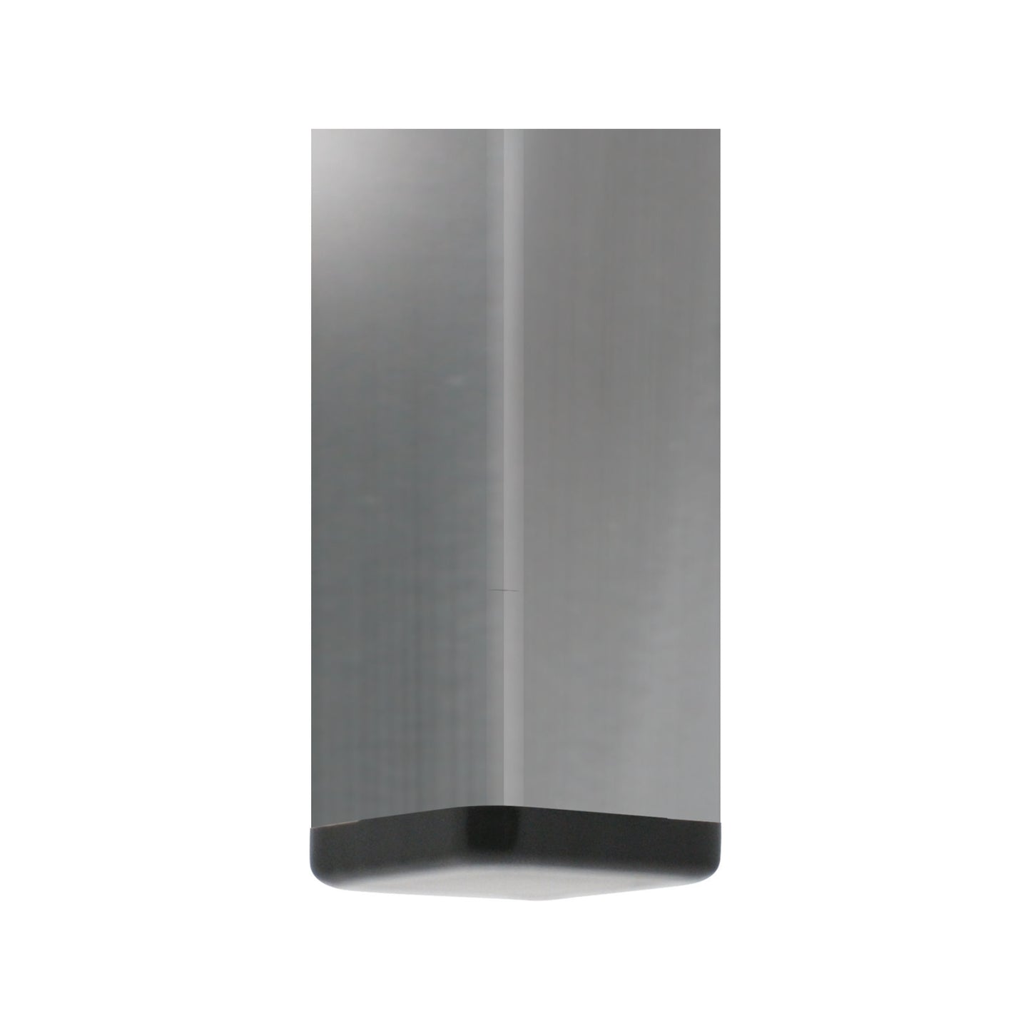 Surface Gard Black Square Plastic Chair Tips - 16mm - 4 Pack