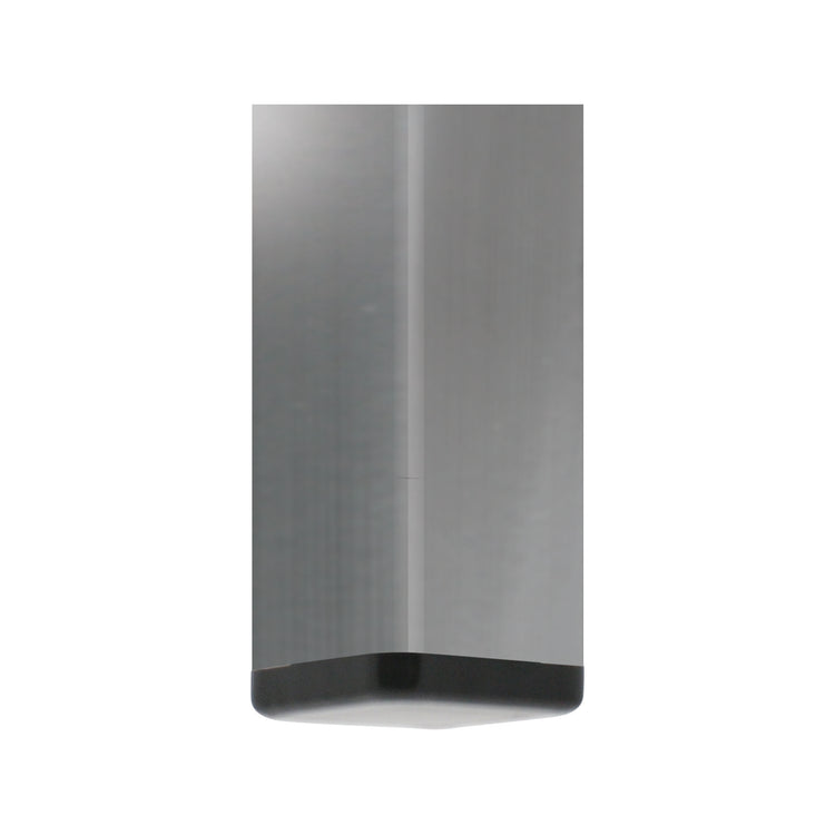 Surface Gard Black Square Plastic Chair Tips 16mm 4 Pack