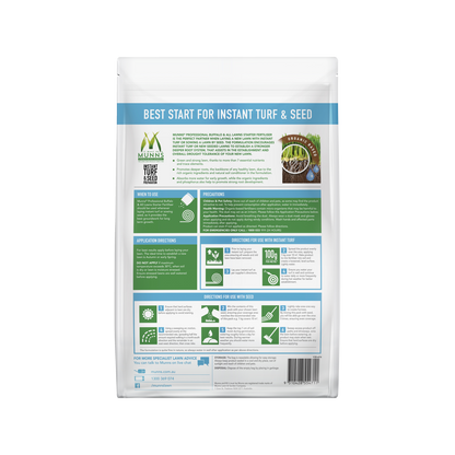 Munns Professional Lawn Starter Fertiliser - 5kg