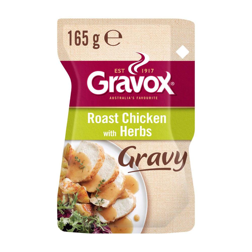 Gravox Roast Chicken With Herbs Liquid Gravy Pouch - 165g