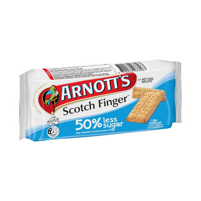 Arnott's 50% Less Sugar Scotch Finger Biscuits - 232g