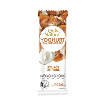 Go Natural Yoghurt Almond & Apricot Bar - 40g
