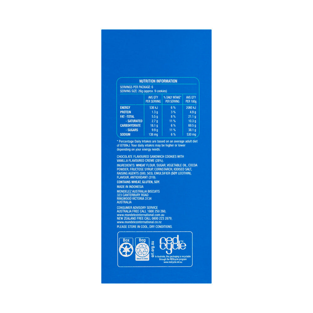 Oreo Mini Original Cookies Sharepack - 157g