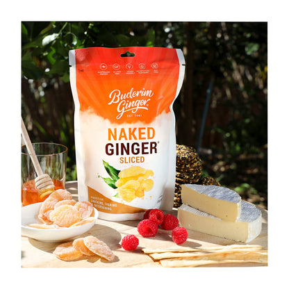 Buderim Naked Sliced Ginger - 350g