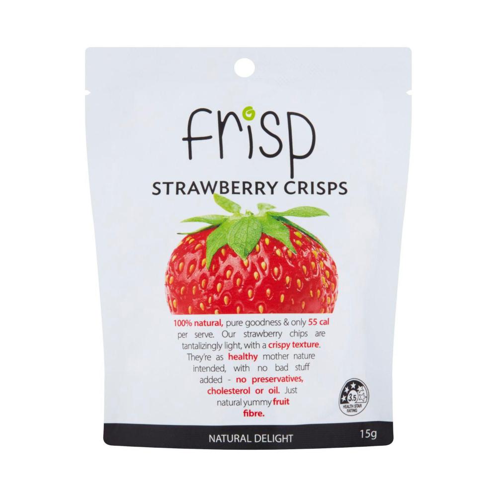 Frisp Freeze Dried Strawberry Crisps - 15g