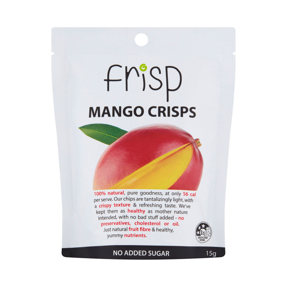 Frisp Freeze Dried Mango Crisps - 15g