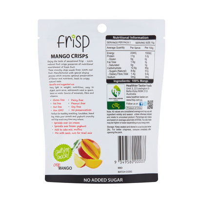 Frisp Freeze Dried Mango Crisps - 15g